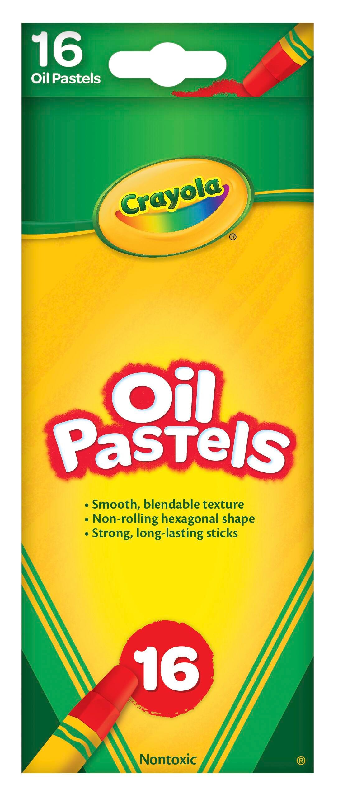 OIL PASTEL CRAYOLA ASST COLORS SET OF 16