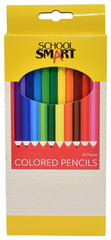 PENCILS COLORED SCHOOL SMART ASST COLORS SET OF 24