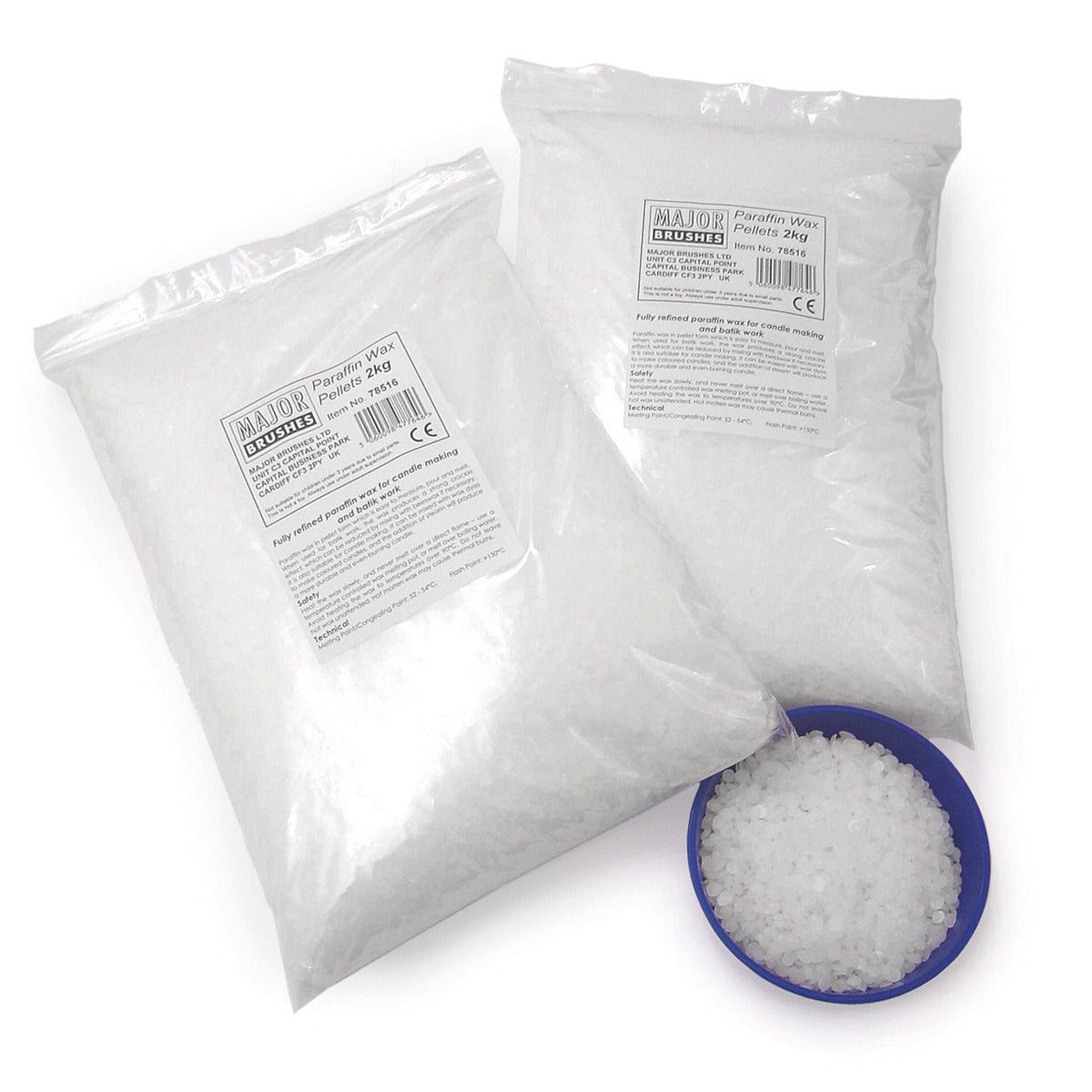 Fl Wax Pelleted Paraffin 2Kg