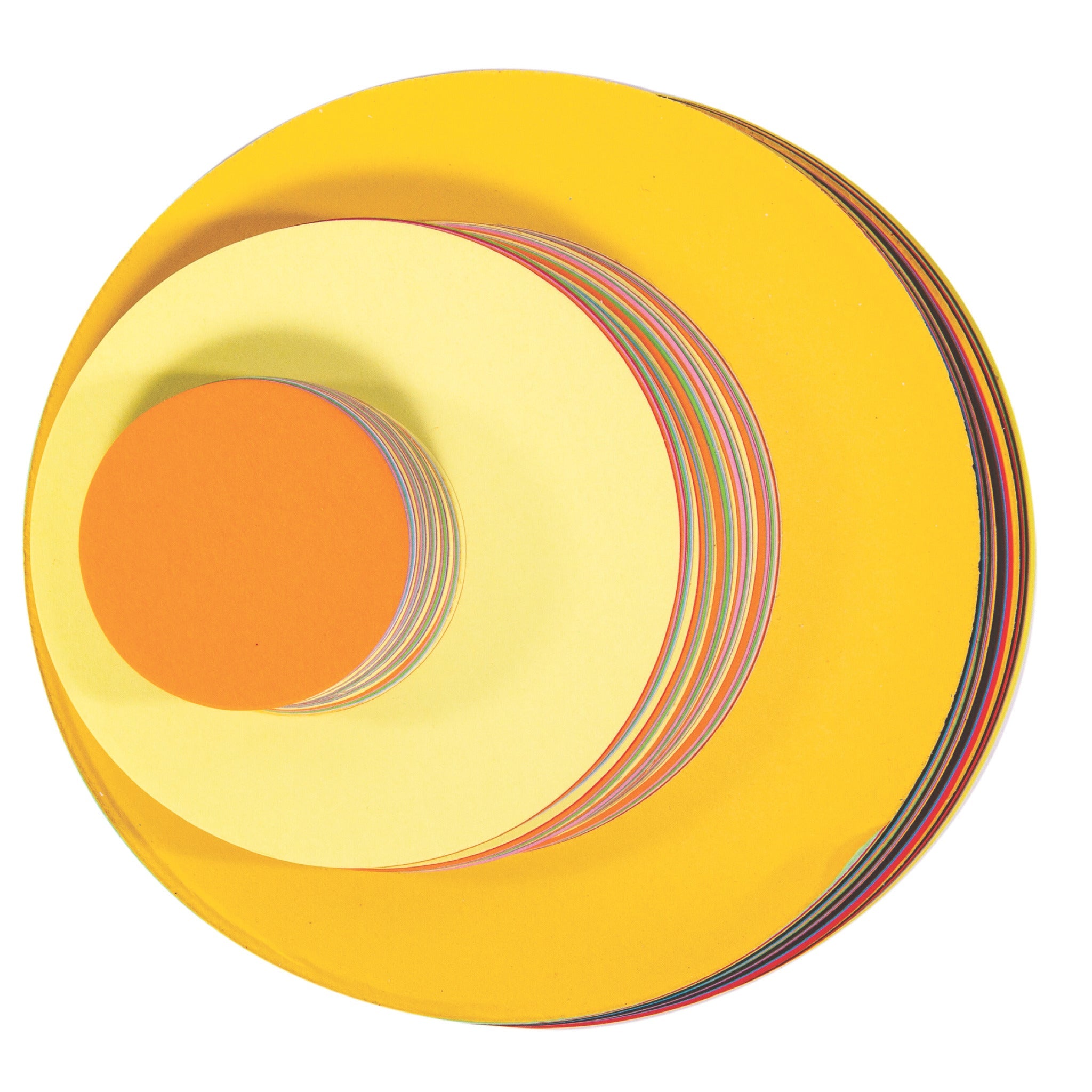 Paper Circles Asstd Col & Size Pk300