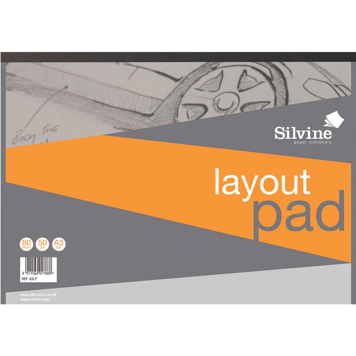 Layout Pad 80 Sheets A3