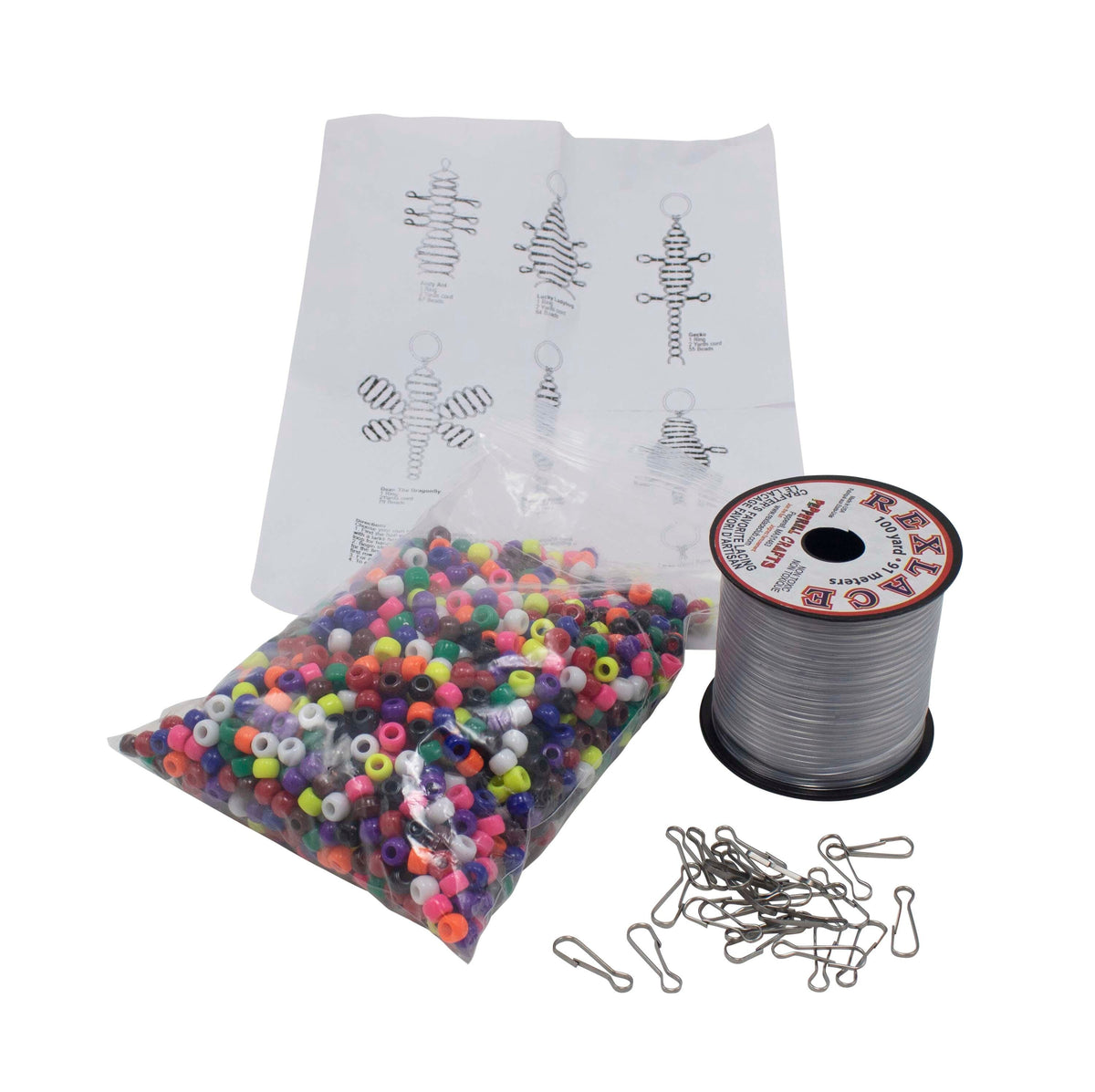 ANIMAL LACING BEAD CLASSROOM SET
