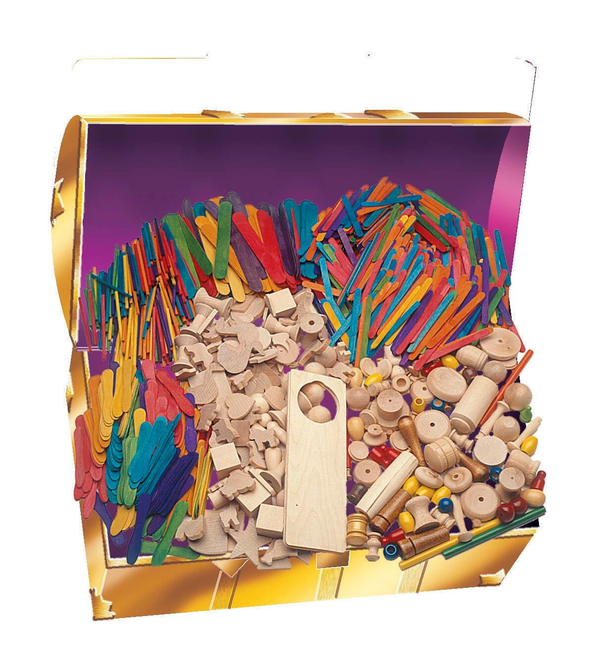 WOOD TREASURE BOX KIT