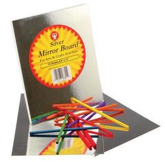 BOARD MIRROR 8-1/2 X 11 IN PACK OF 10