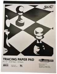 PAD PAPER TRACING SAX 9X12 IN 25 LB 50 SHEETS