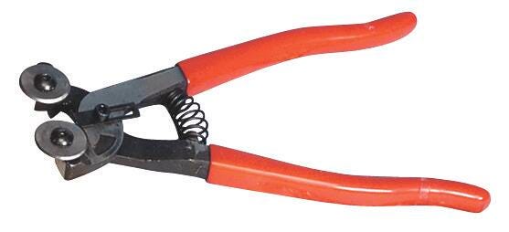 TOOL WHEELED GLASS NIPPERS