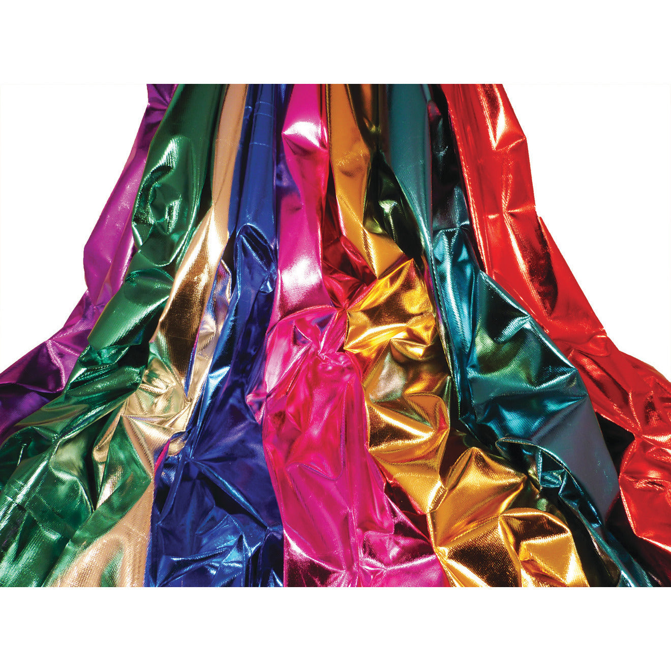 Fabric Glossy Metallic 1.5X0.5M Pk8