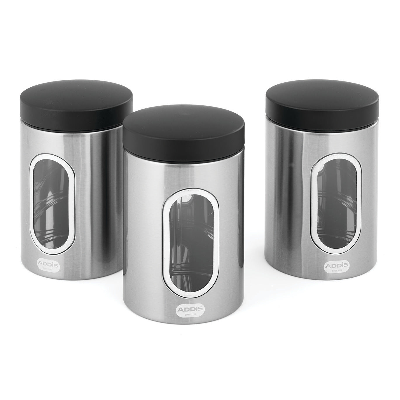 Canisters 1.4L Ss Set Of 3