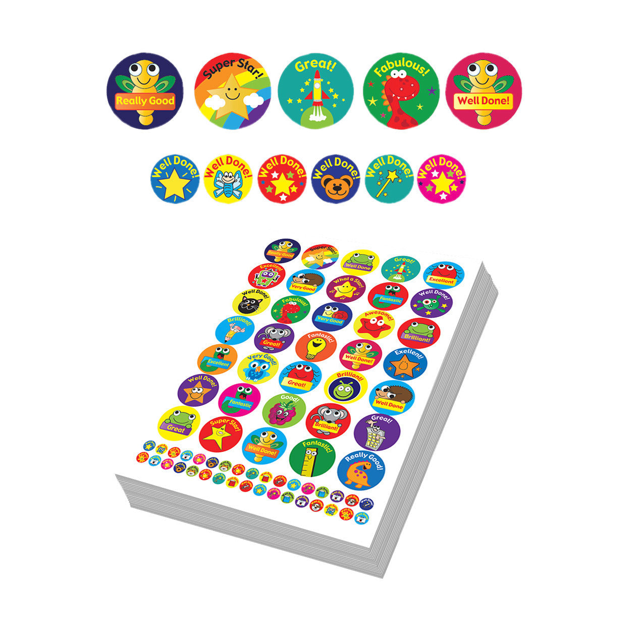 Praise Mega Stickers Pk3450