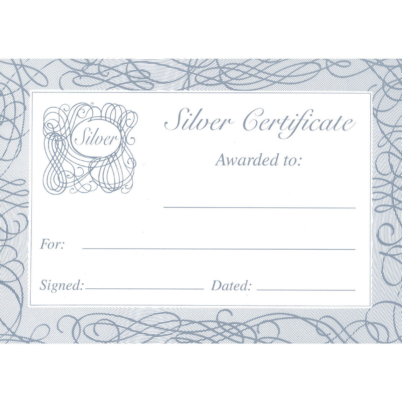 Certificates Pk20 Silver