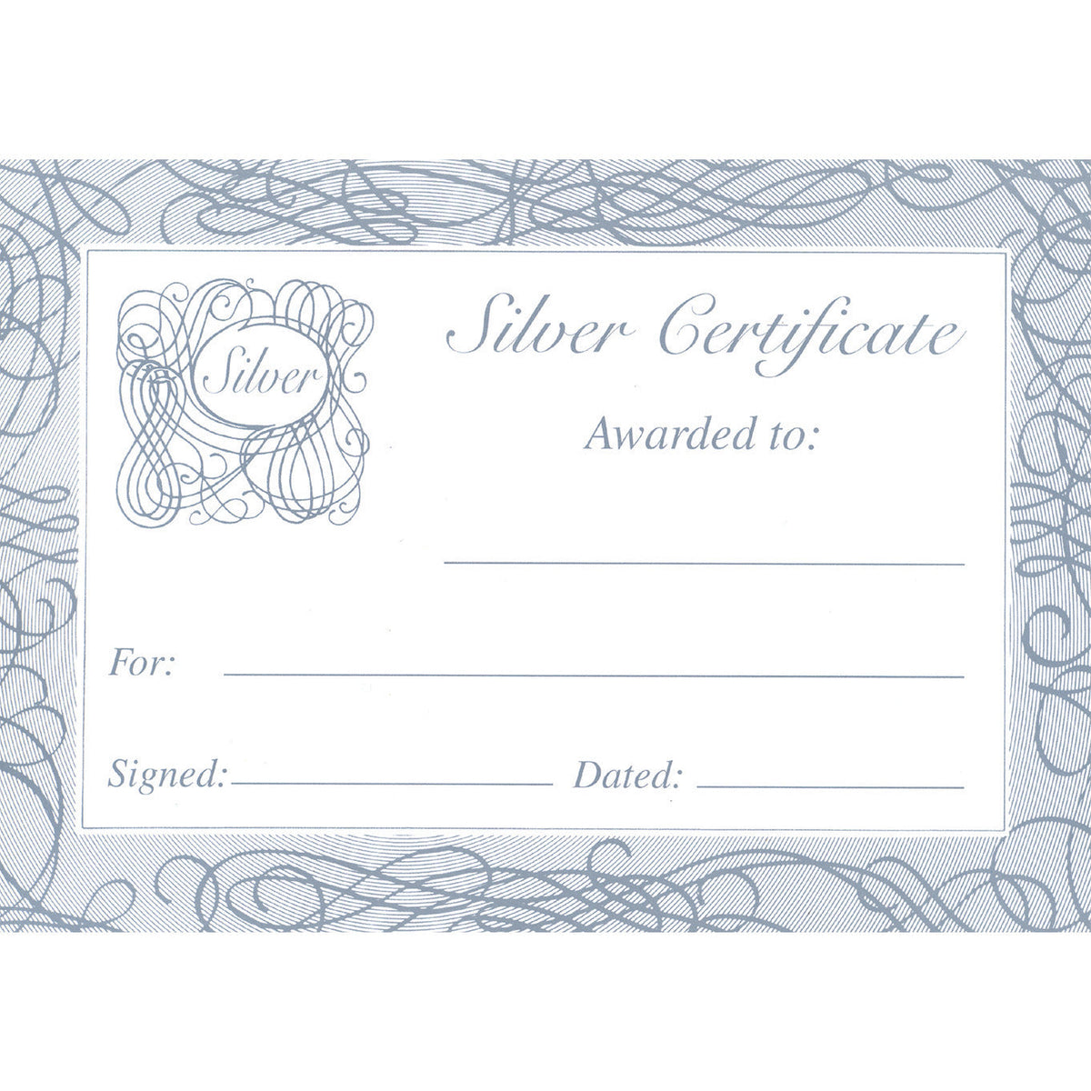Certificates Pk20 Silver