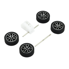 Pull back motor- axle and wheels kit