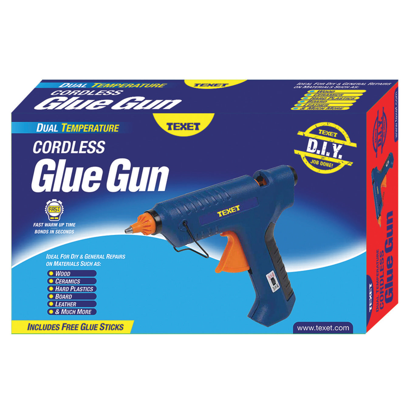 Dual Temperature Cordless Glue Gun