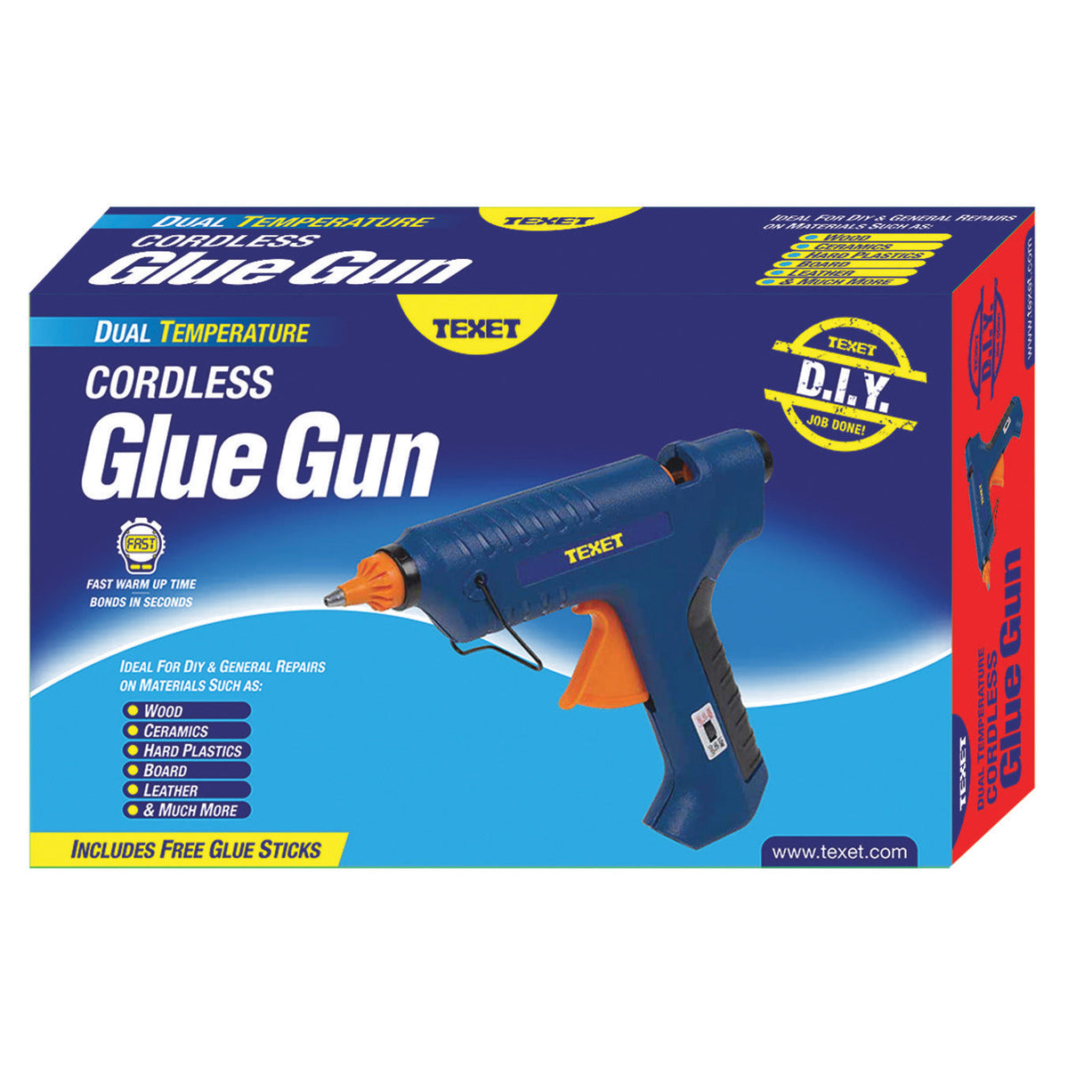 Dual Temperature Cordless Glue Gun