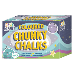 Chunky Chalk Assorted Pk40
