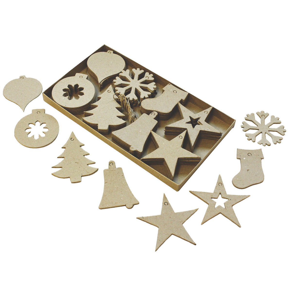 Christmas Cutout Decorations Pk80