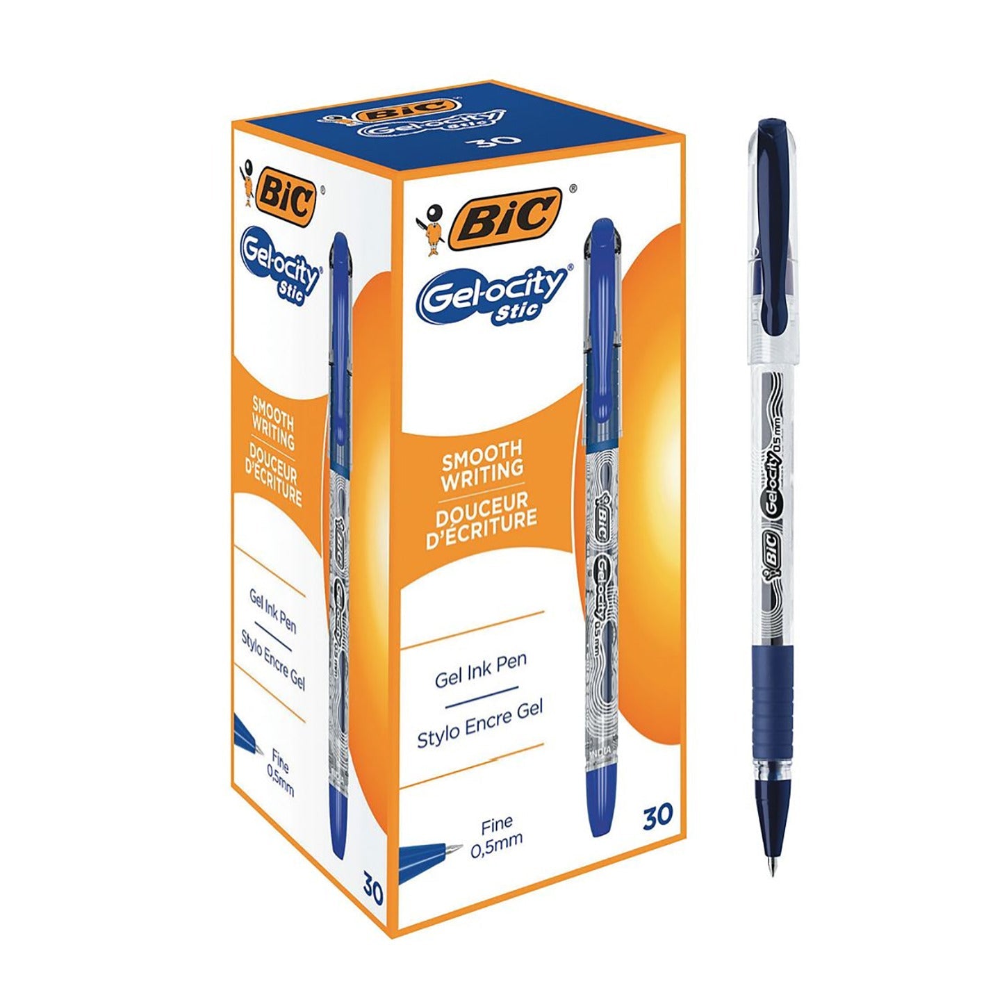 Bic Gelocity Stic Pk30 Blue