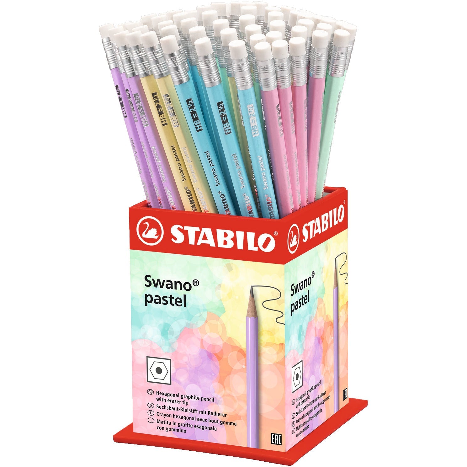 Stabilo Swano Pencil Pastel Hb Pk72