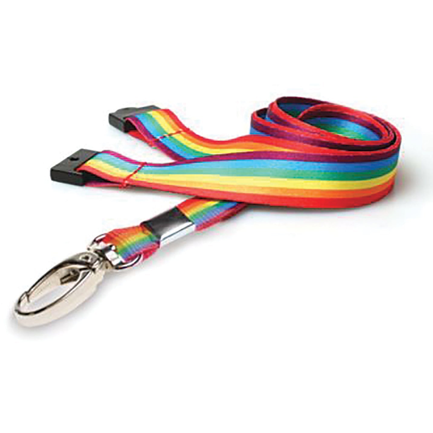 Rainbow Lanyard Metalhook Breakaway