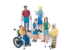 DOLLS PRETEND PLAY DIVERSE ABILITIES SET OF 6