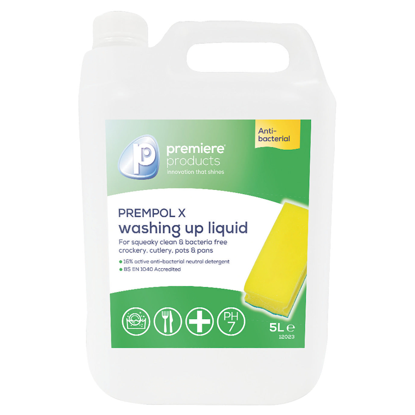 Prempol X Washing Up Liquid Bx 2
