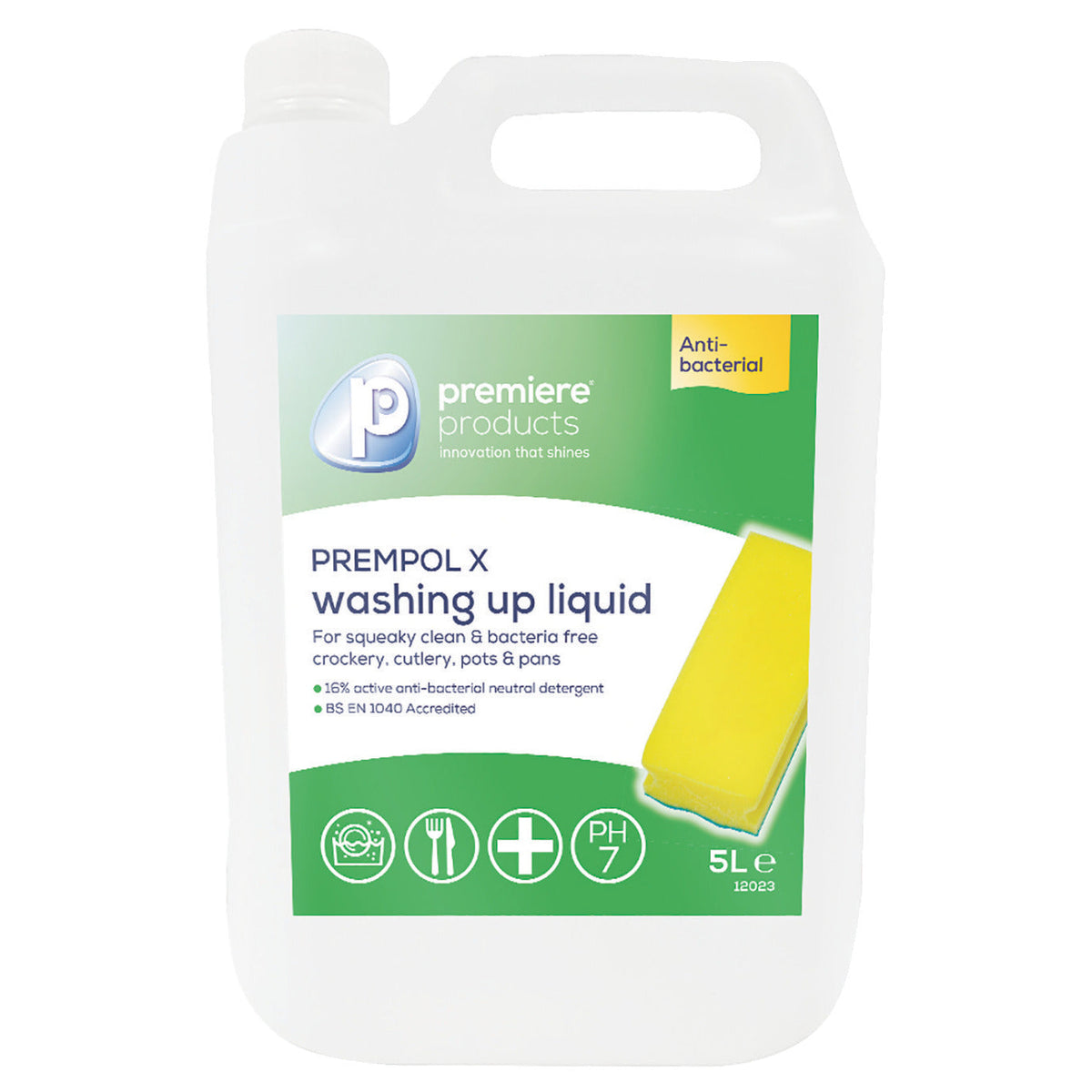 Prempol X Washing Up Liquid Bx 2