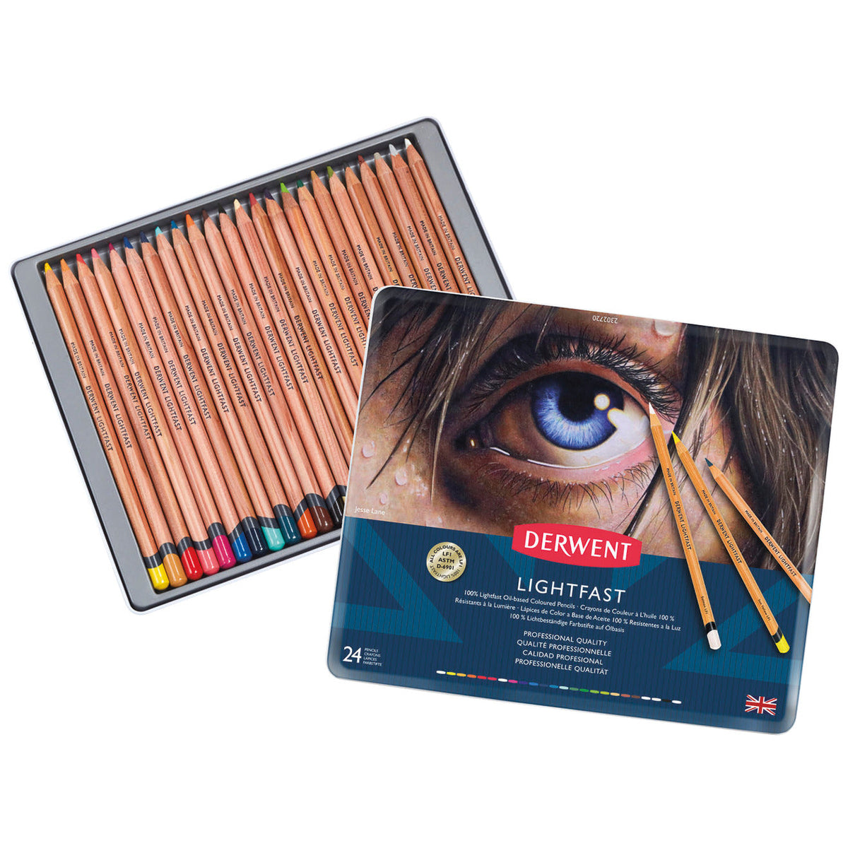 Lightfast Colour Pencils Asstd Pk24