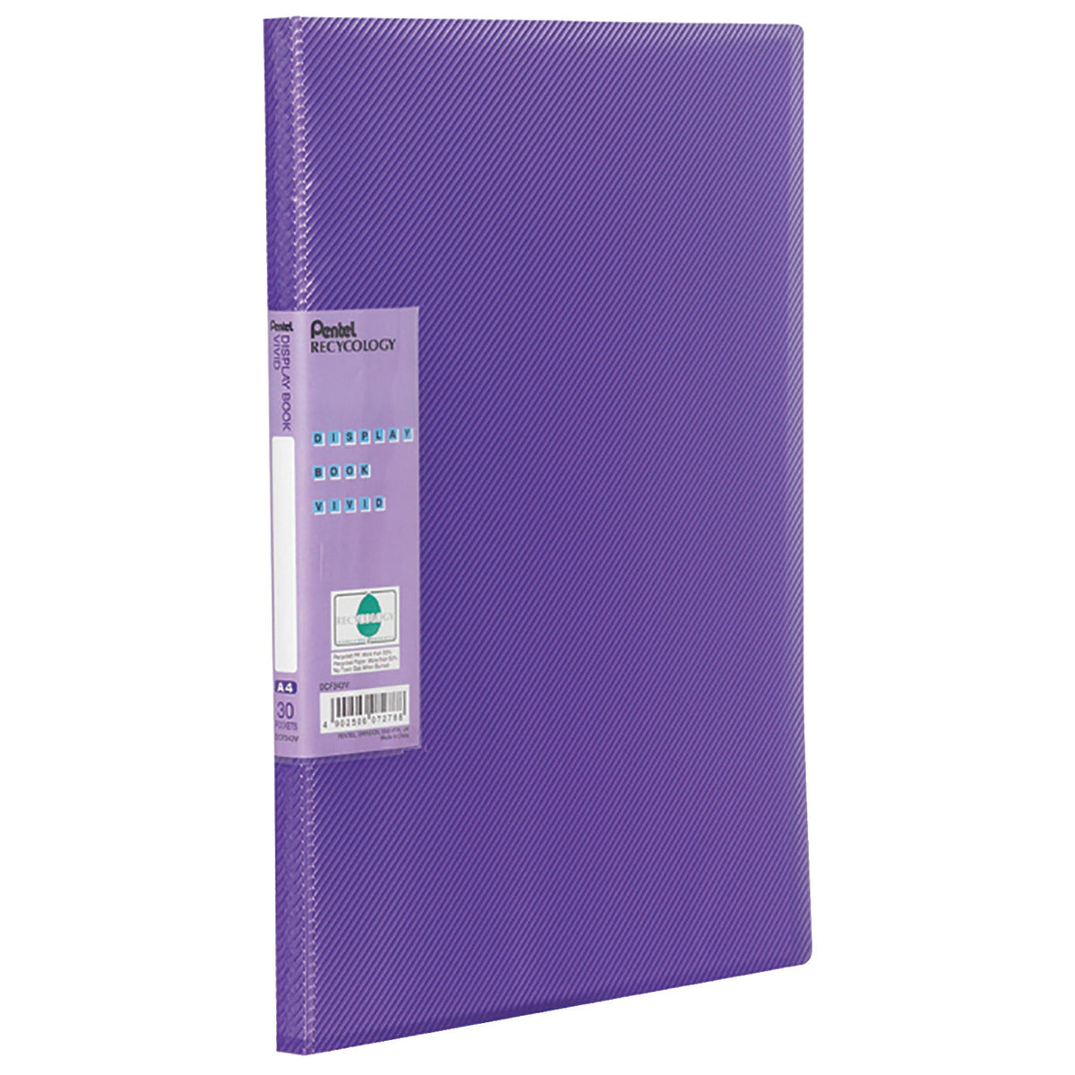 A4 Display Book 30Pkt Violet Pk10