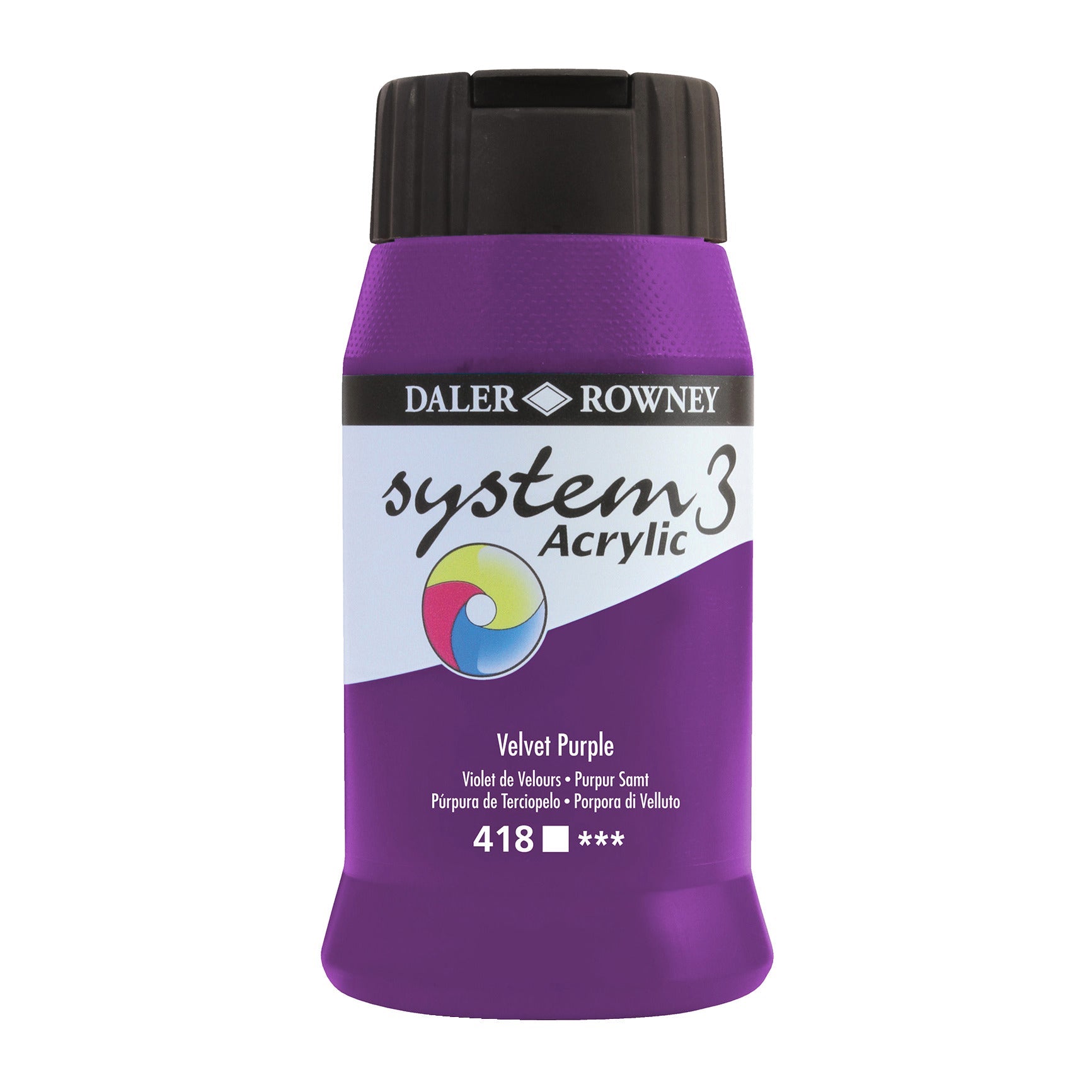 System3 Acrylic 500Ml Velvet Purple