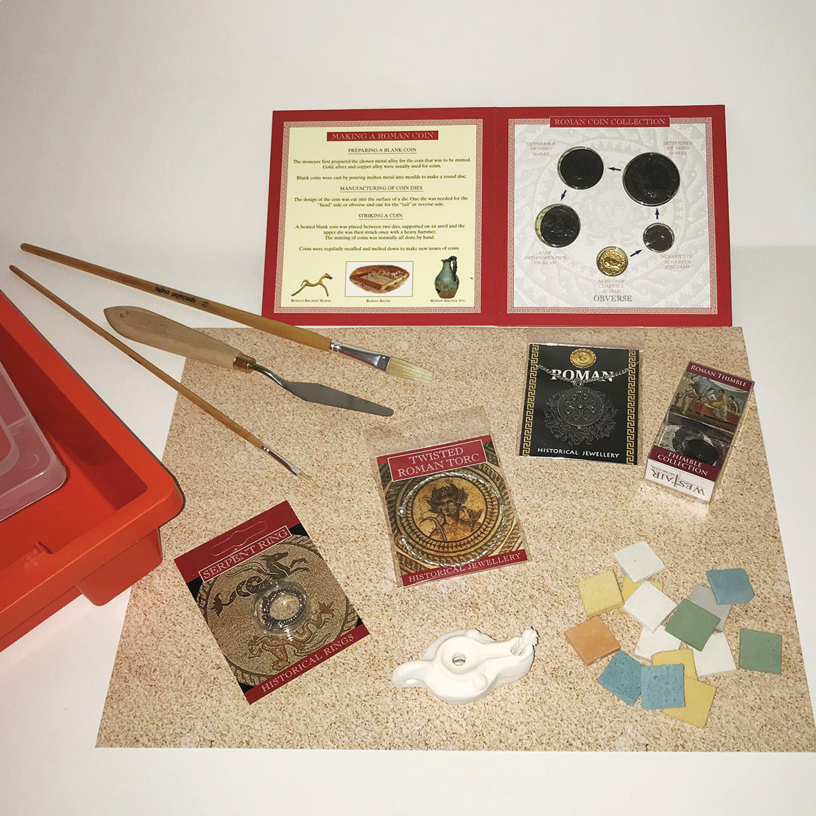 Roman Excavating Artefacts Set