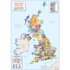 Map Of The Uk - Colour Blind