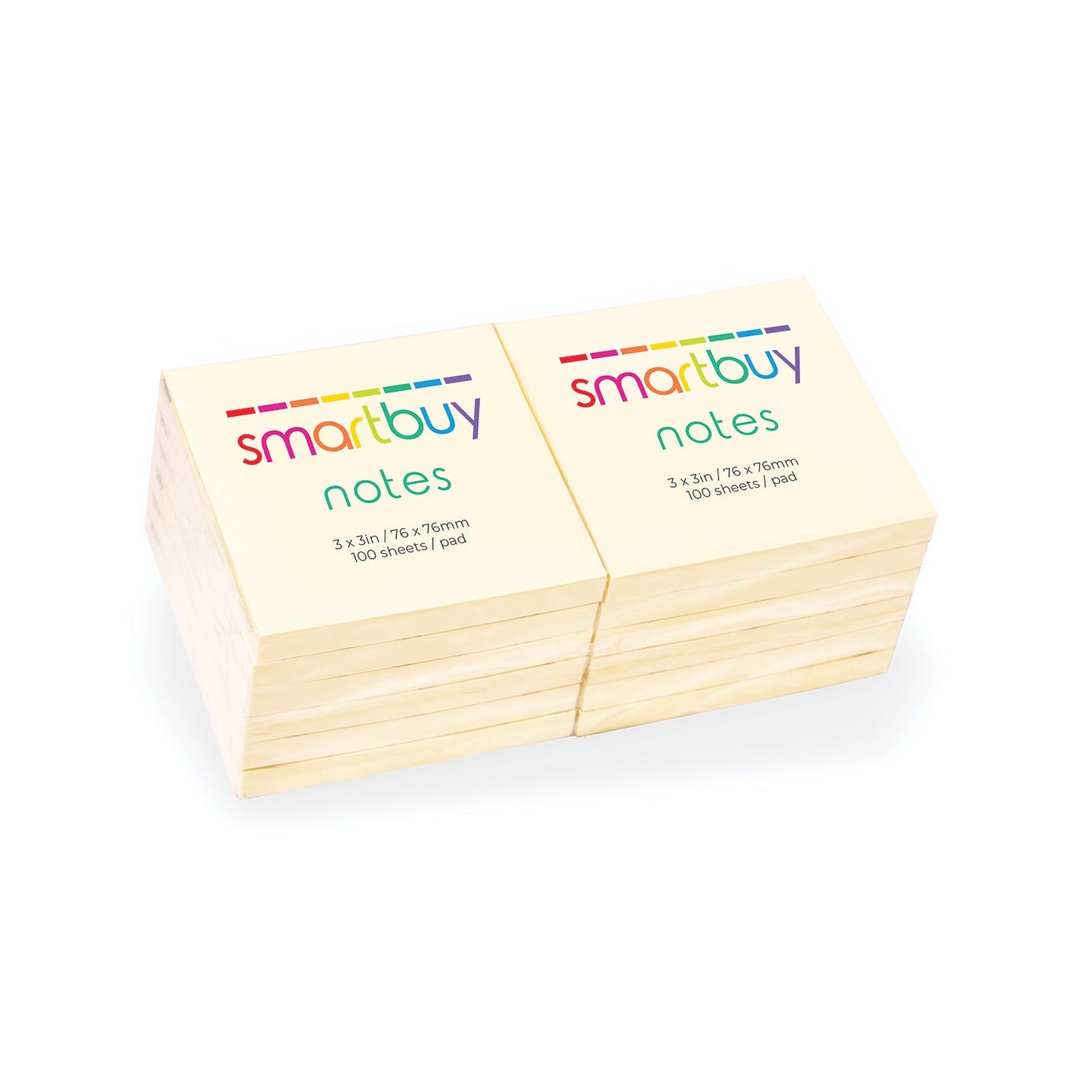 Sb Note Repos 76X76Mm Yellow Pk12