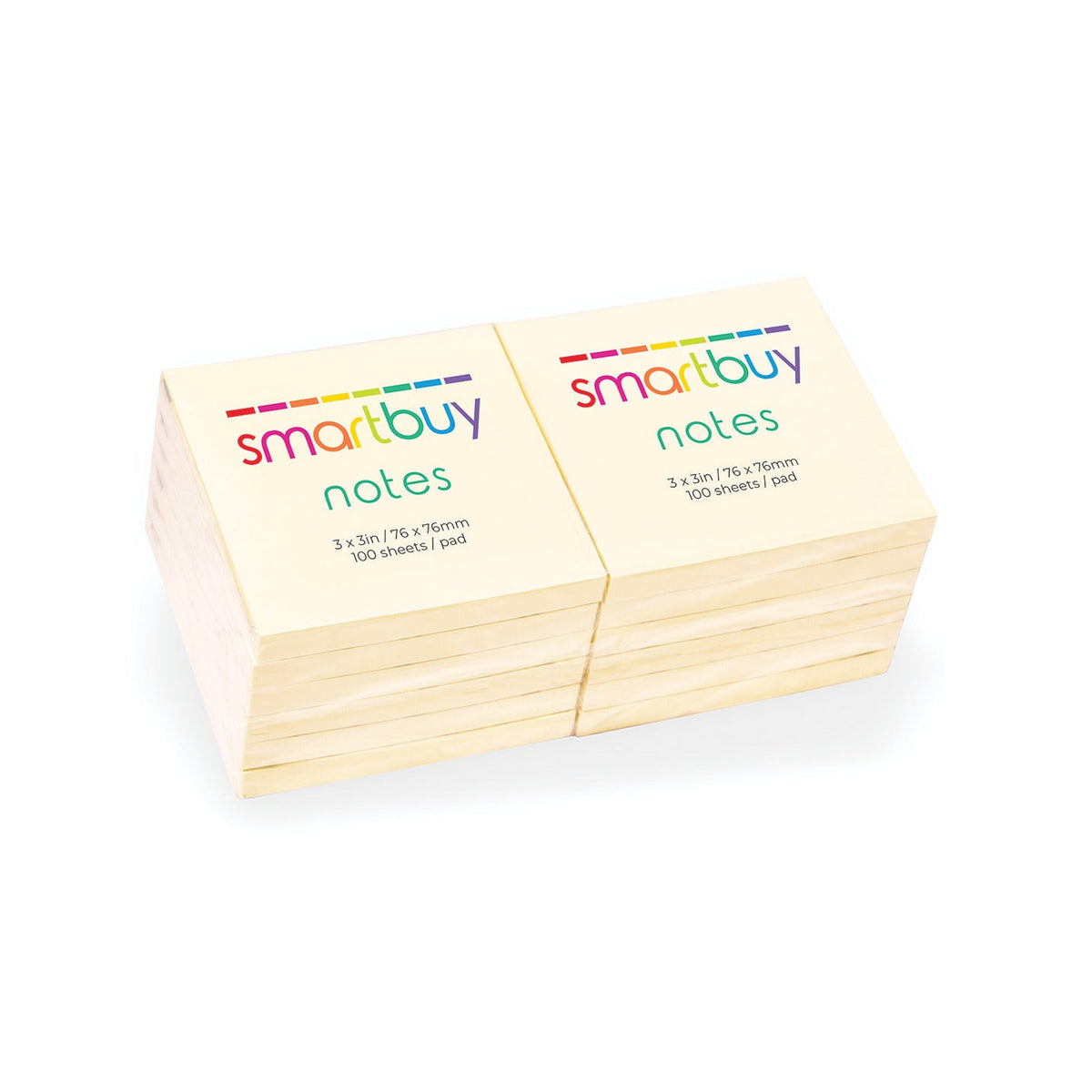 Sb Note Repos 76X76Mm Yellow Pk12