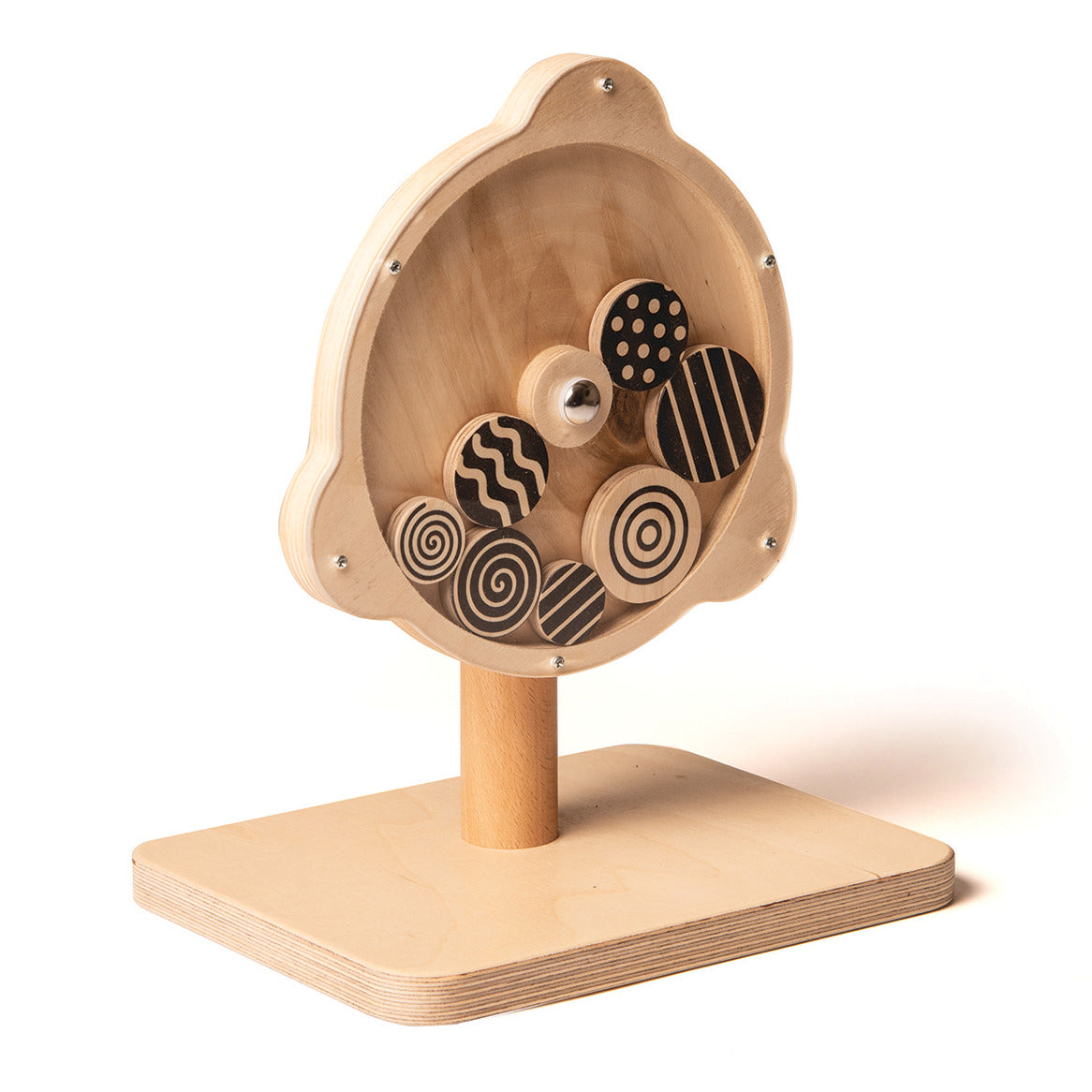 Black And White Spinning Wheel