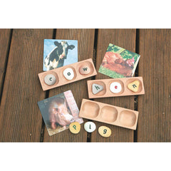 3 - Pebble Word Blding Trays 6 Set