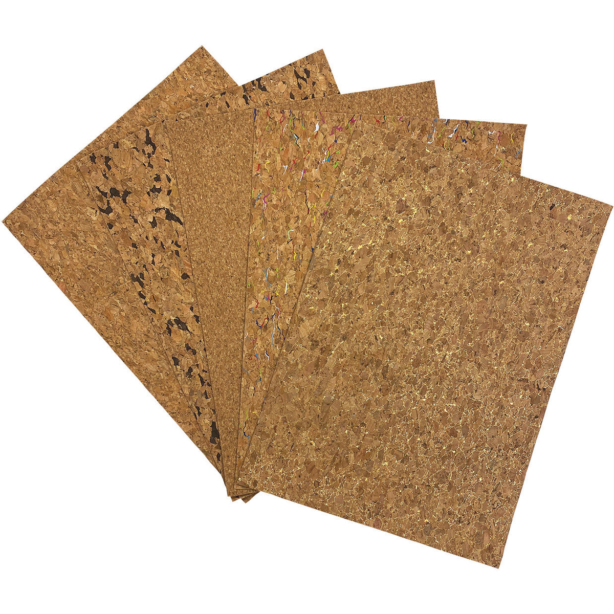 Cork Sheets A4 Asstd Pk10