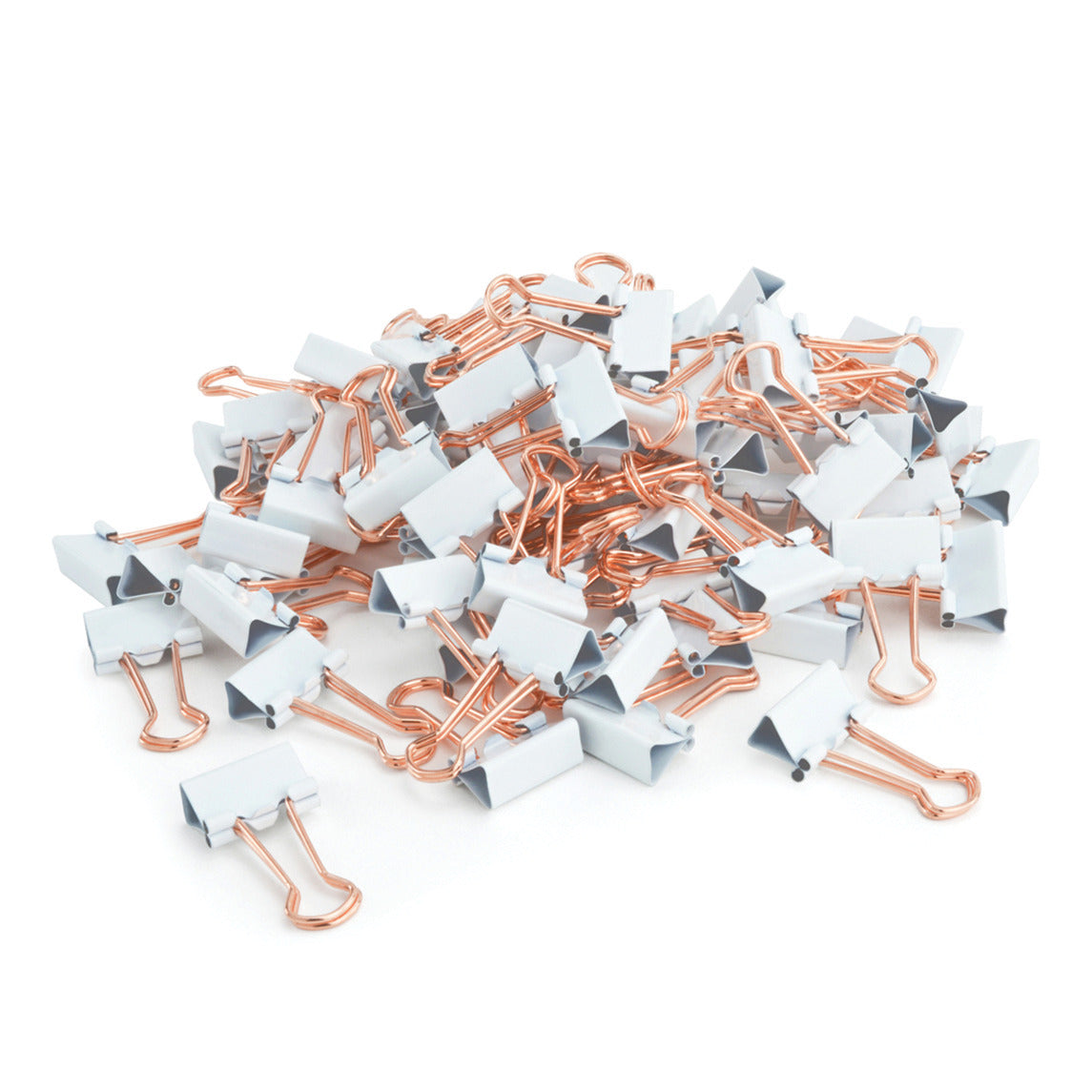 Foldback Clip White 19Mm Pk80