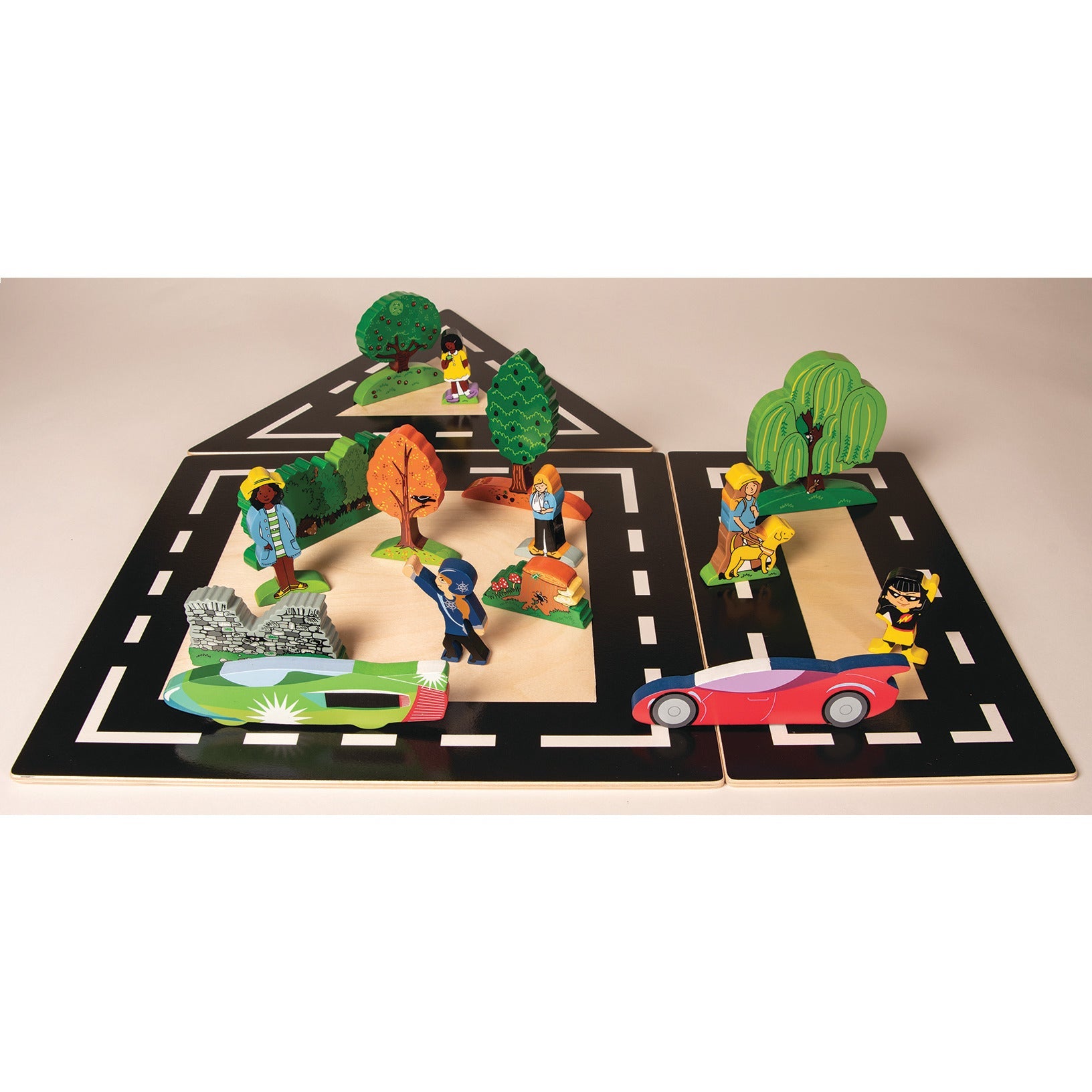 Drive Around Shapes Set