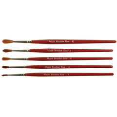 Brushes Sable Subs Pk.50 Assorted