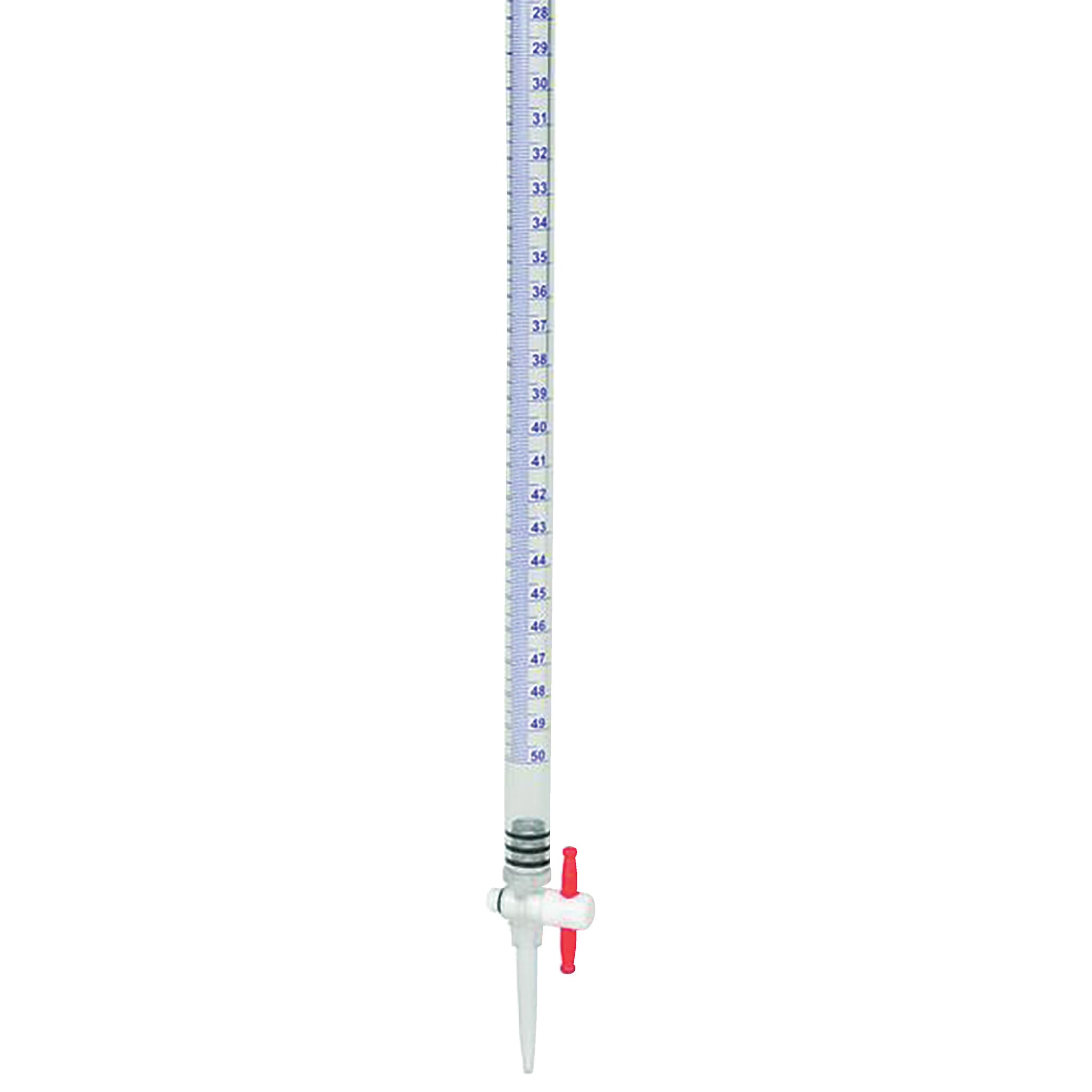 Burette Acrylic Ptfe S/Cock 25X0.1M