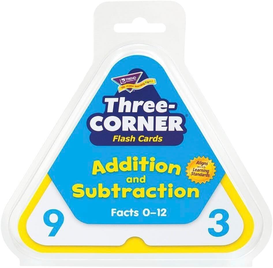 FLASH CARD 3 CORNER ADD + SUB S/46
