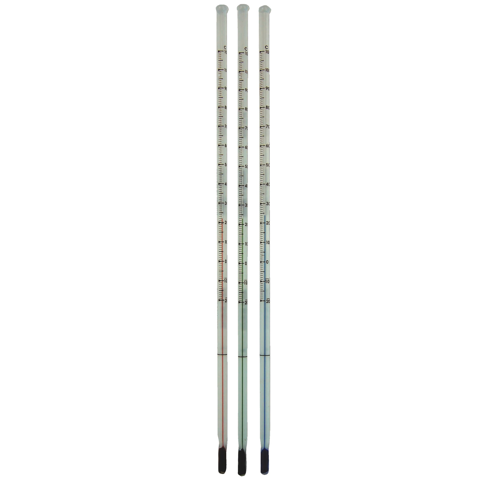 Thermometer 155Mm -10/110C Red Fill