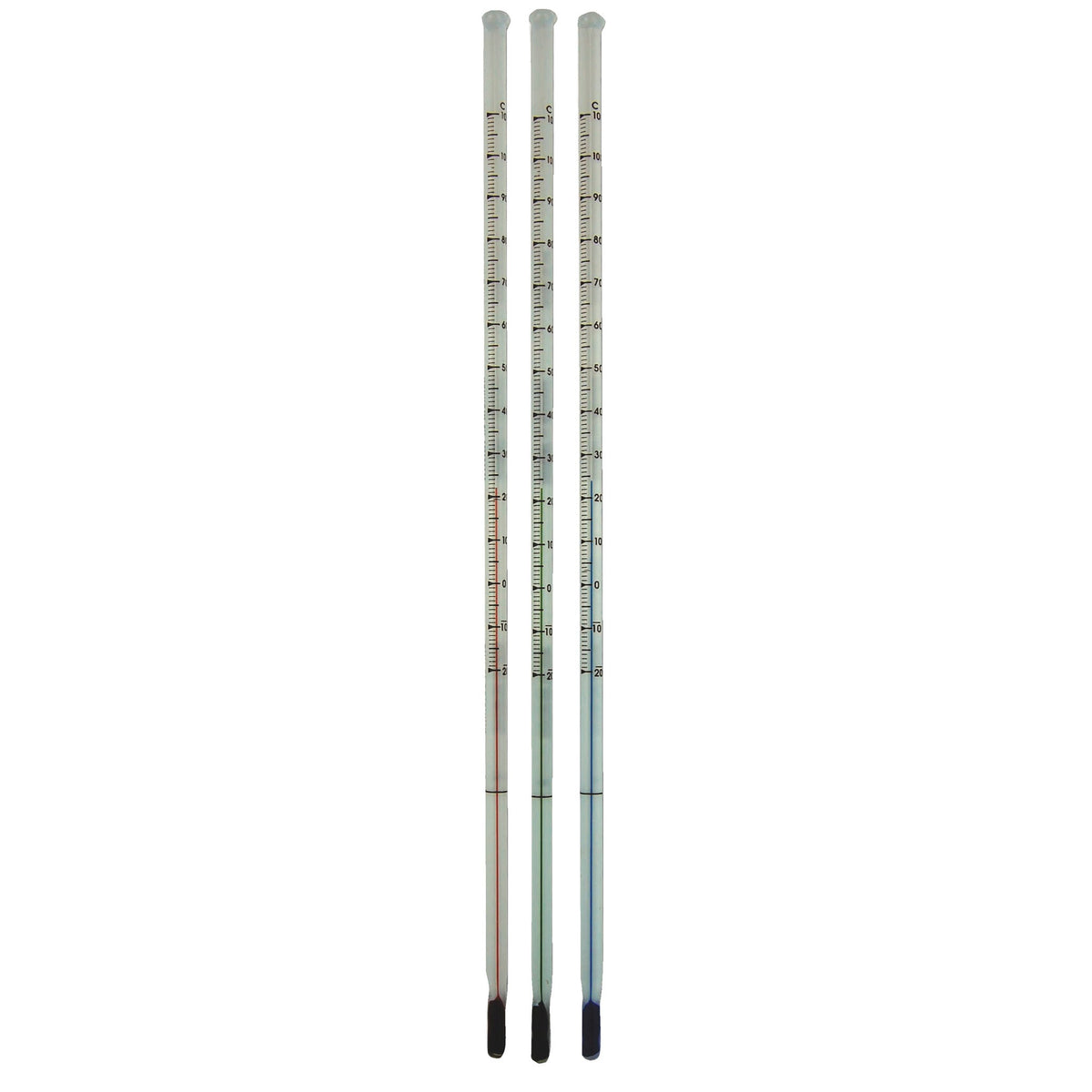 Thermometer 155Mm -10/110C Red Fill