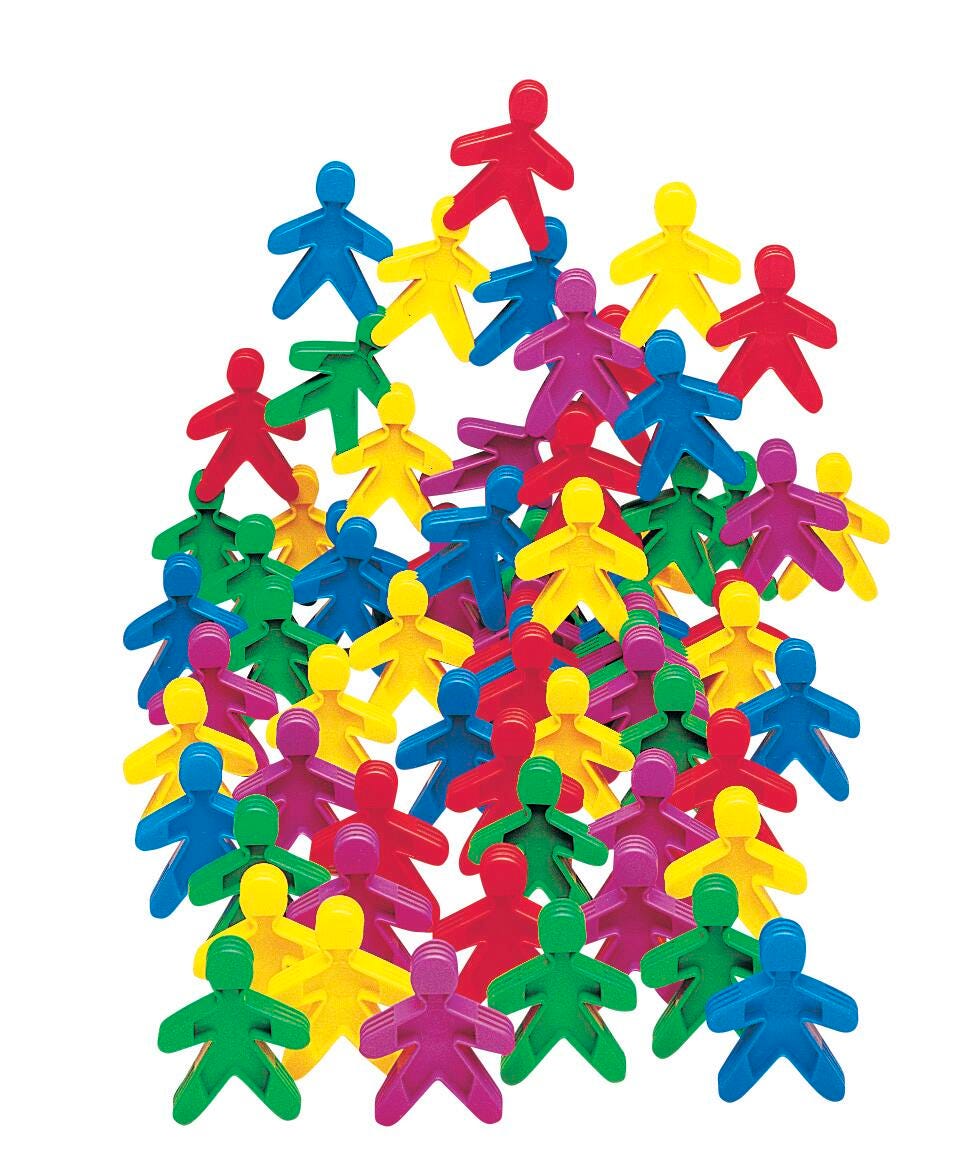 PEOPLE CONNECTORS SET OF 100