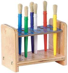 SET BRUSH PAINT HOLDER WITH BRUSHES