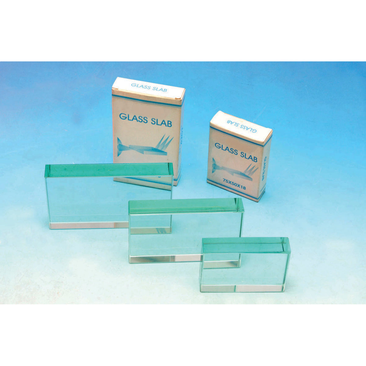 Prism - Clear Glass Rectangular Block 115x65x18mm