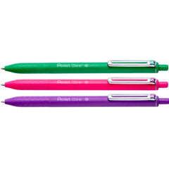 Pentel Izee Pen Retract Pk48 Asst