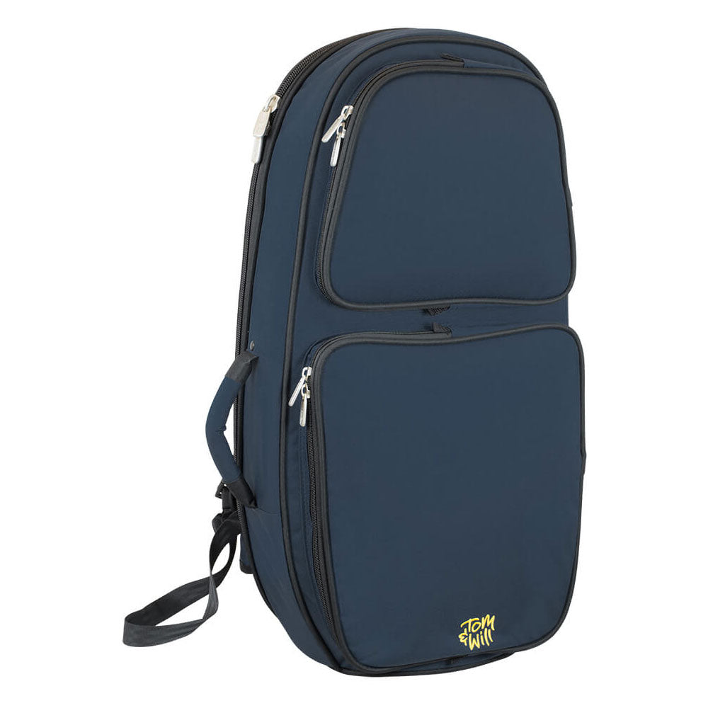 Tom & Will baritone horn gig bag - Blue with blue interior