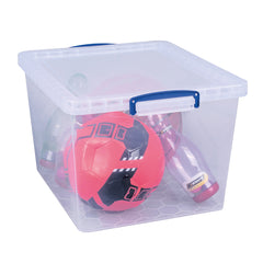 33.5L Nestable Box Pk3 Clear