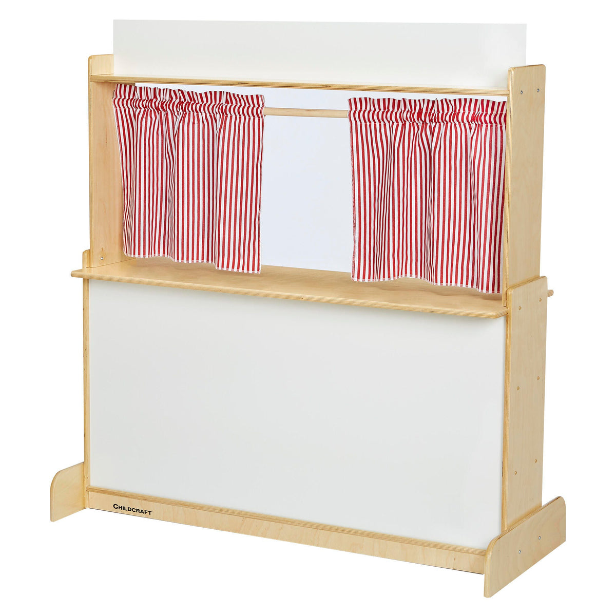 DRAMATIC PLAY CENTER W/MAGNETIC DRY ERASE BOTTOM PANEL